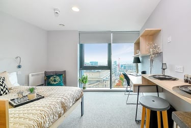 1 bed studio, West Street, Devonshire Green, Sheffield, S14FD - Image 5